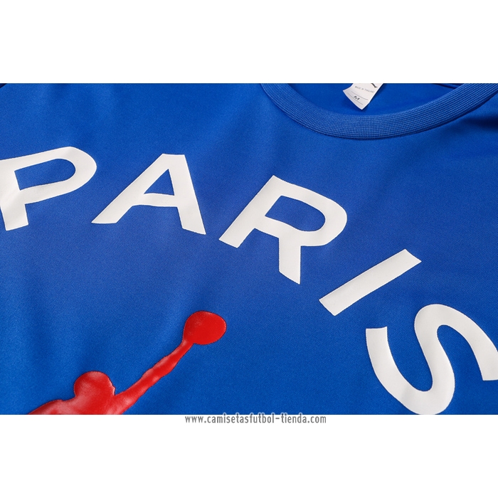 Chandal del Paris Saint-Germain 2021 2022 Manga Corta Azul